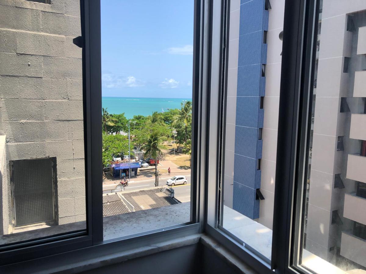 lindo apartamento de frente para o mar Maceió Exterior foto