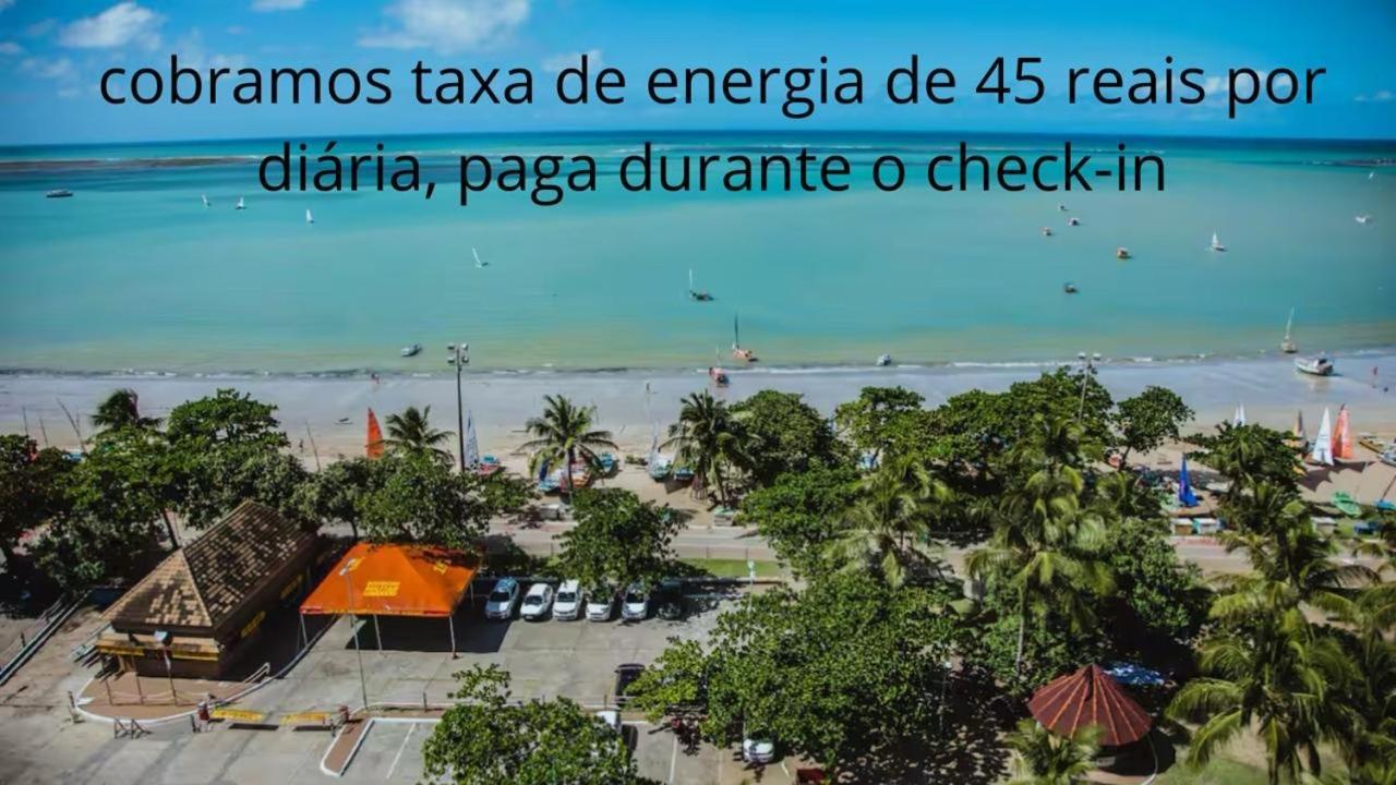 lindo apartamento de frente para o mar Maceió Exterior foto