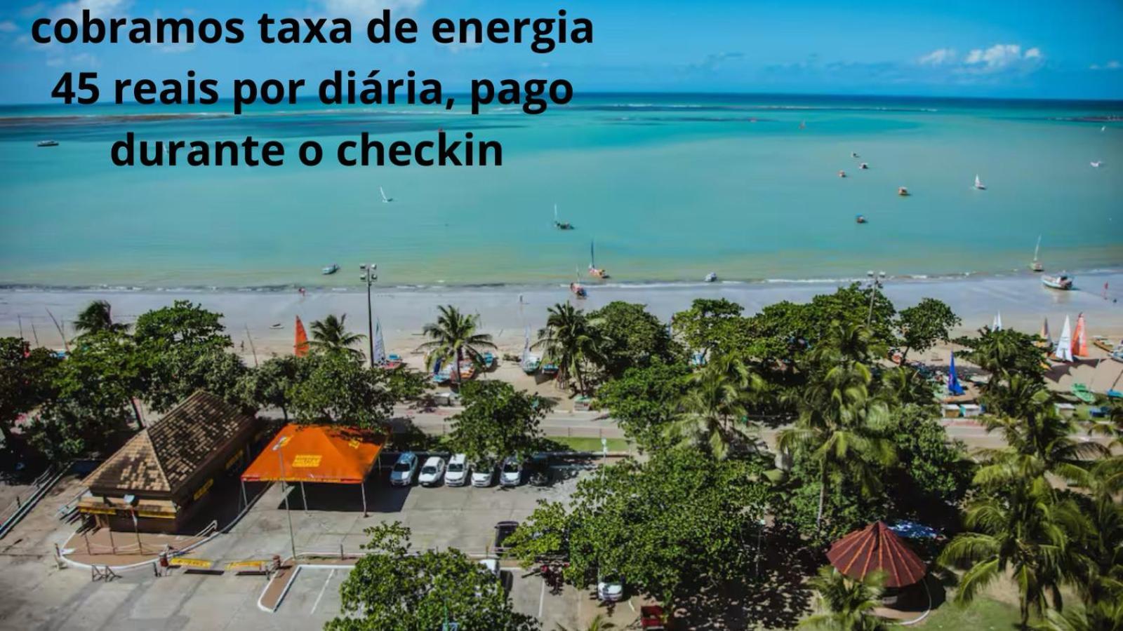 lindo apartamento de frente para o mar Maceió Exterior foto