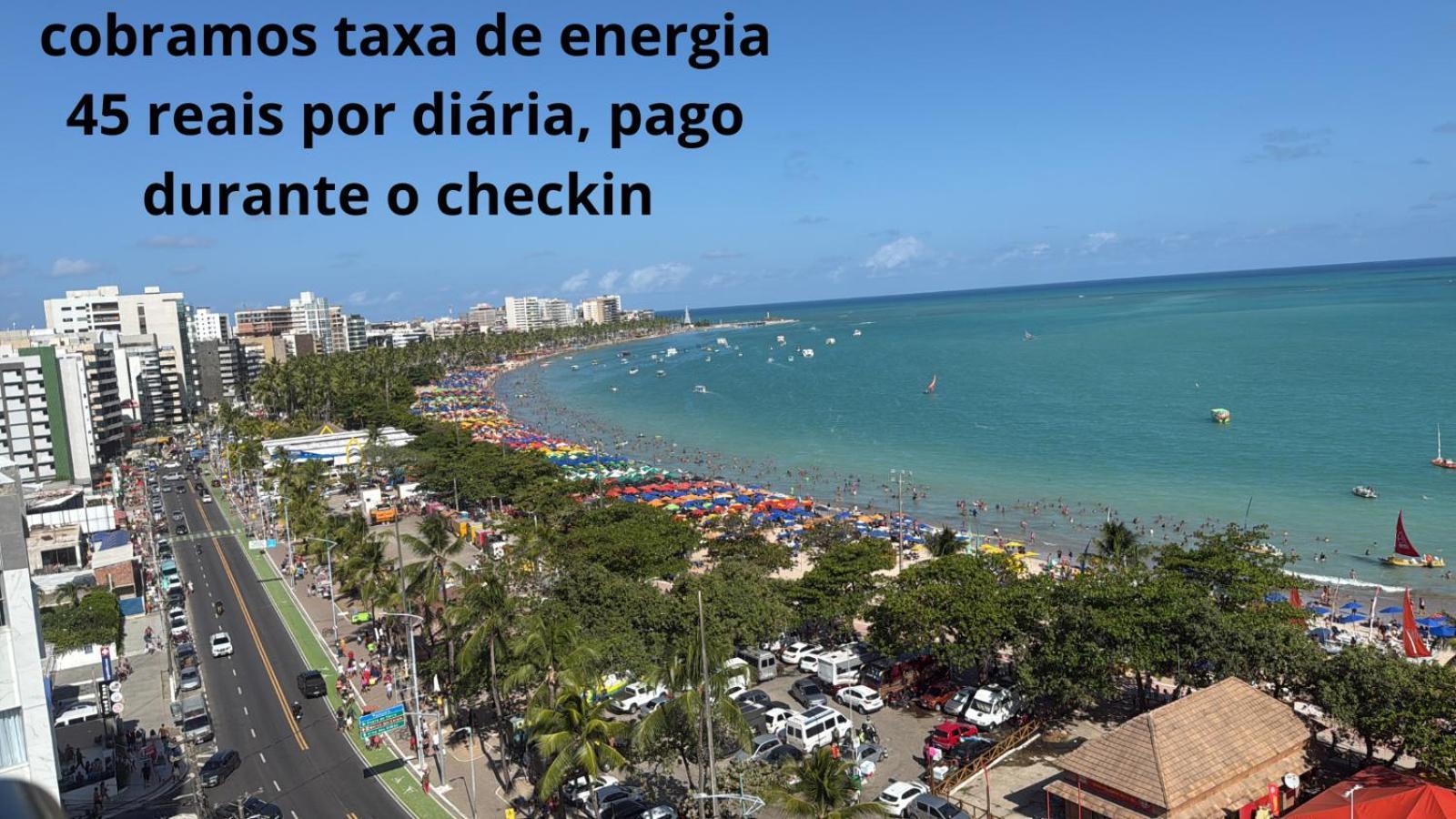lindo apartamento de frente para o mar Maceió Exterior foto